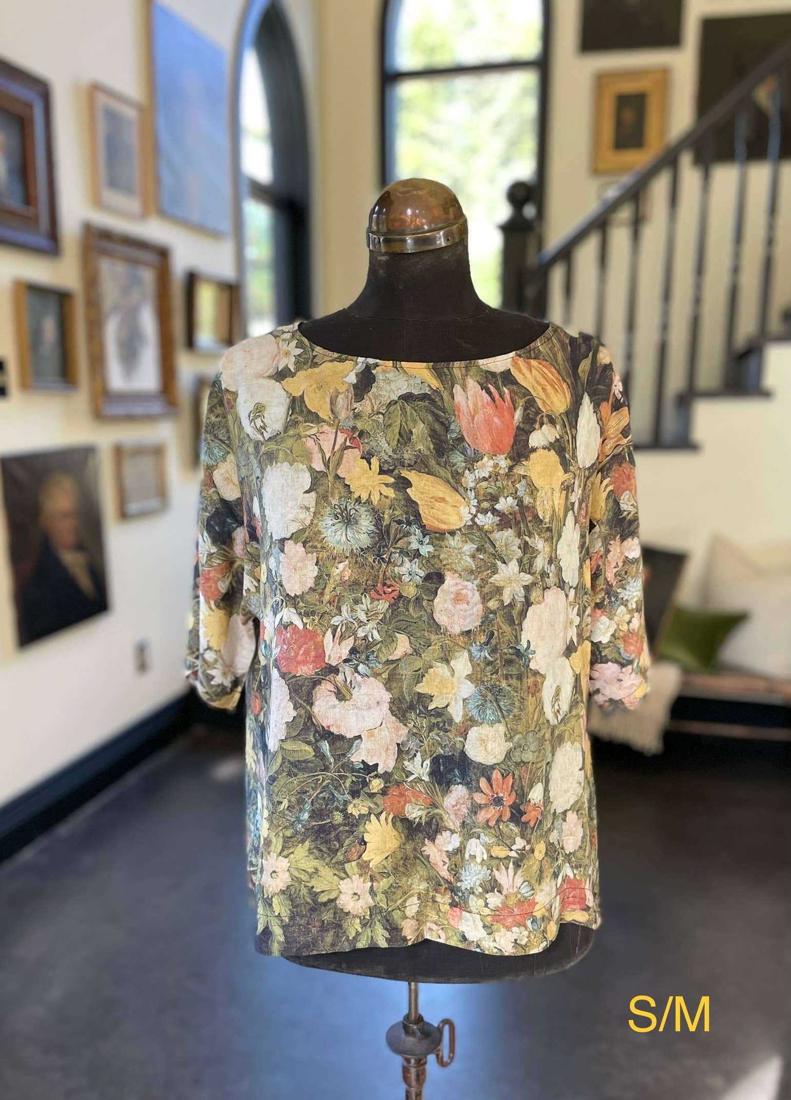 Market of Stars - I Dream in Flowers Tee Luxe Bamboo / Tunic Shirt