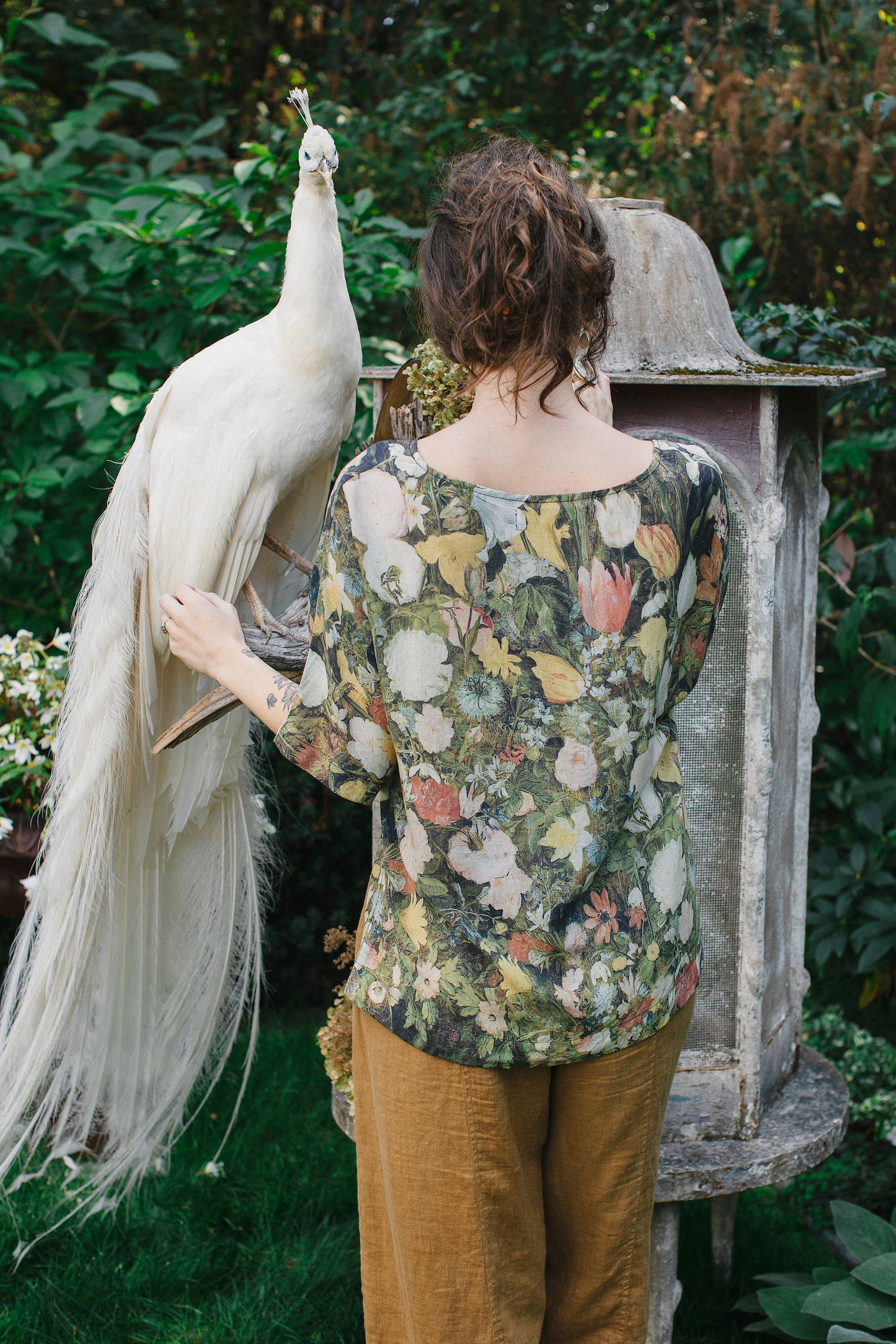 Market of Stars - I Dream in Flowers Tee Luxe Bamboo / Tunic Shirt