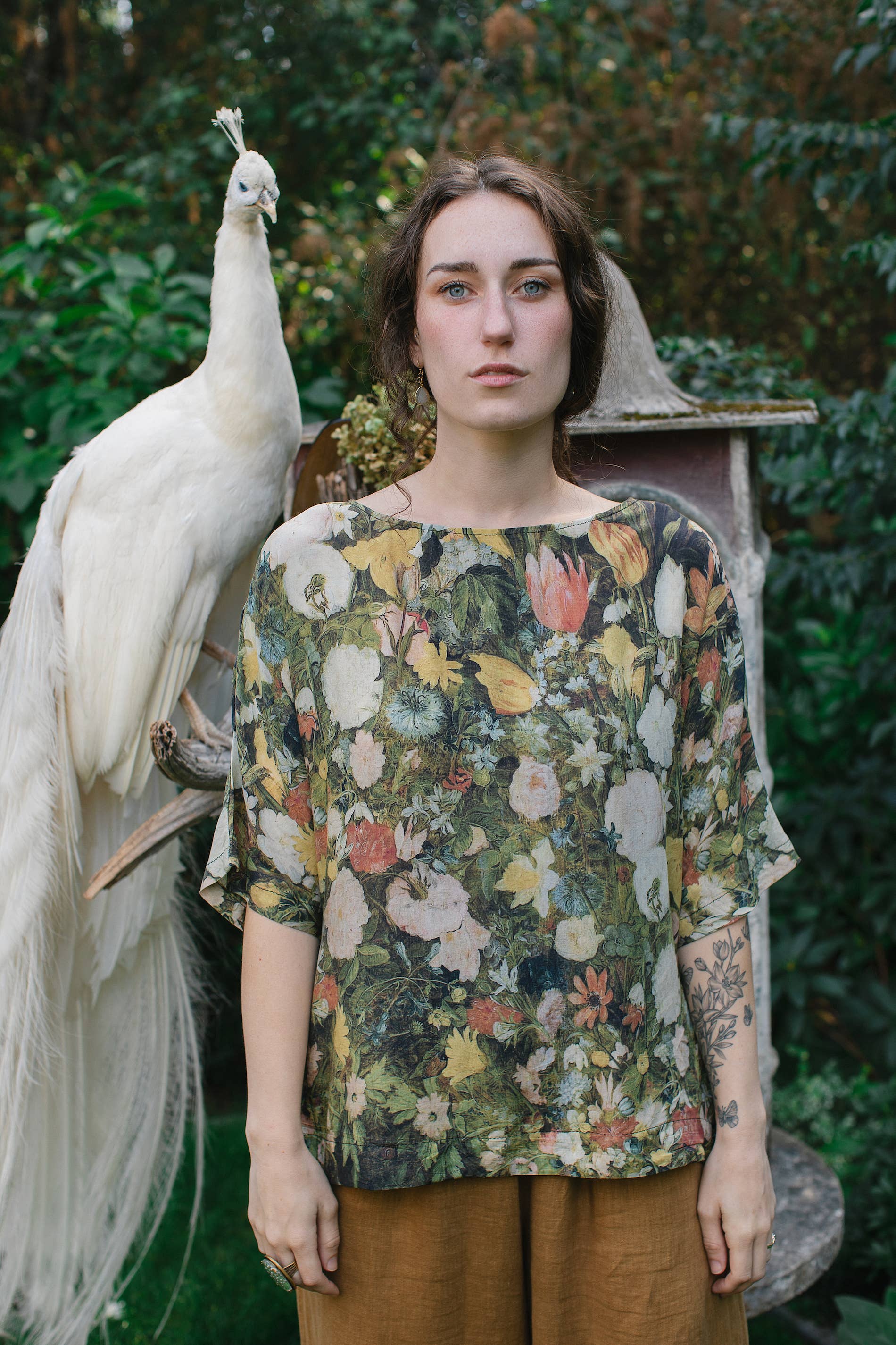 Market of Stars - I Dream in Flowers Tee Luxe Bamboo / Tunic Shirt